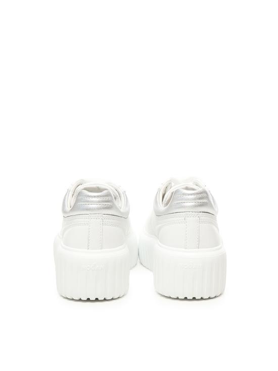 26SS 호간 H-스트라이프 스니커즈 HXW6450FC60KU0 0351 White - HOGAN