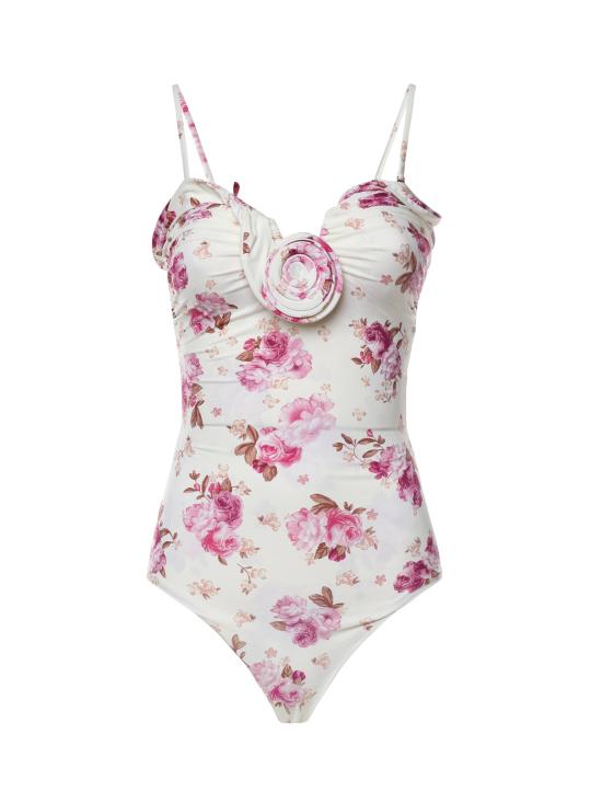 26SS 마그다뷰트림 원피스 수영복 607426 White