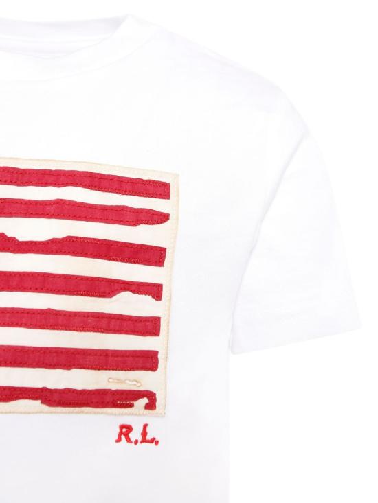 25FW [키즈] 폴로 랄프로렌 티셔츠 322843794 004WHITE - POLO RALPH LAUREN