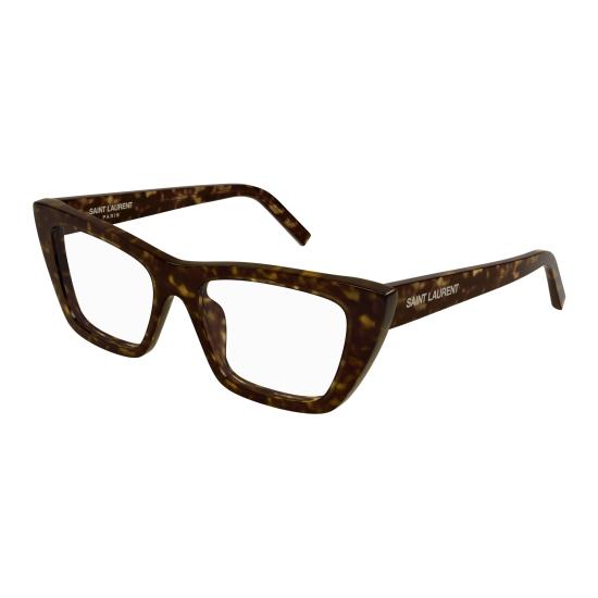 25FW 생로랑 안경 SL 276 MICA OPT 002 HAVANA HAVANA TRANSPARENT - SAINT LAURENT