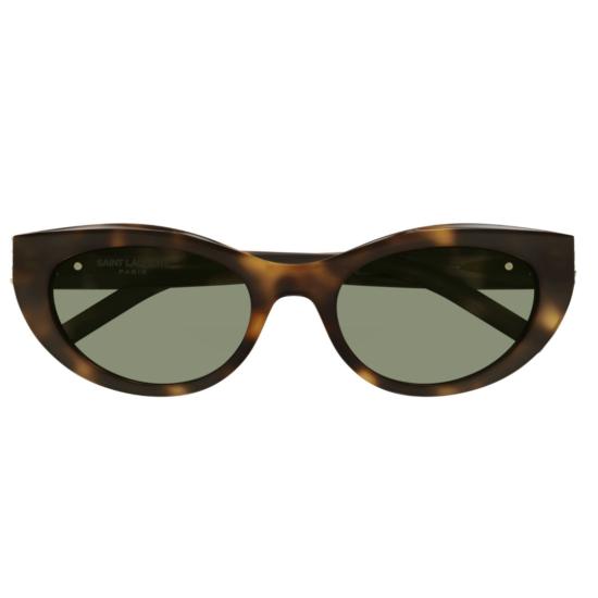 26SS 생로랑 선글라스 SL M115 003 HAVANA HAVANA GREEN - SAINT LAURENT