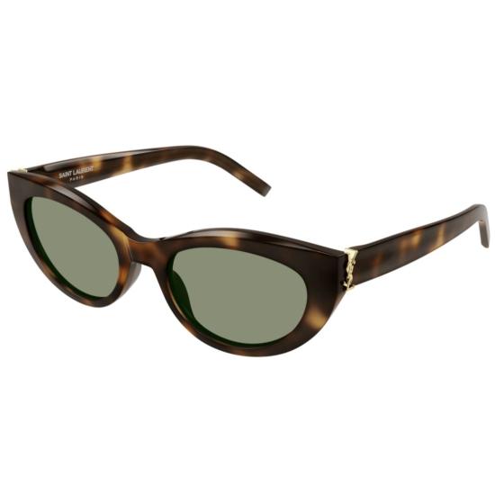26SS 생로랑 선글라스 SL M115 003 HAVANA HAVANA GREEN - SAINT LAURENT