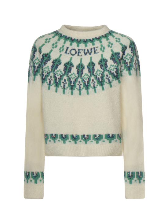 26SS 로에베 스웨터 S359Y14KIB 2093 WHITE MINT