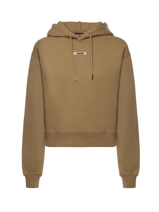 26SS 자크뮈스 르 그로그랭 후드 티셔츠 HOW00247AJ00109 180 Beige