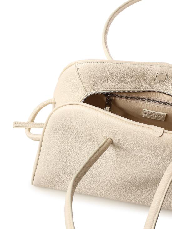 26SS 자크뮈스 투리스모 소프트 볼링백 BAU00417AC03A03 115 LIGHT IVORY - JACQUEMUS