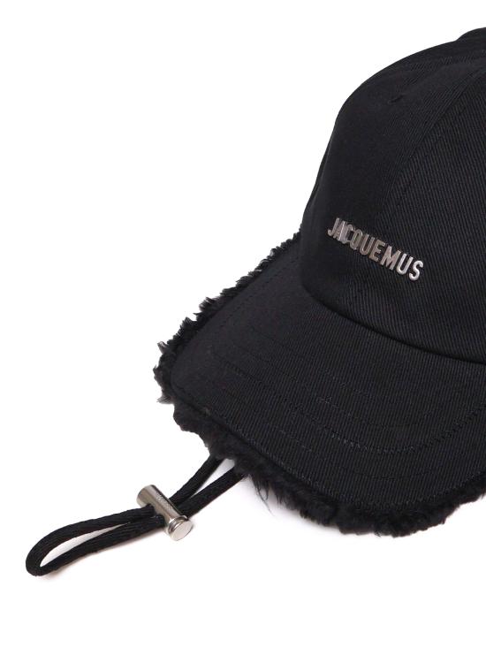 26SS 자크뮈스 볼캡 ACU00452AW00092 990 Black - JACQUEMUS