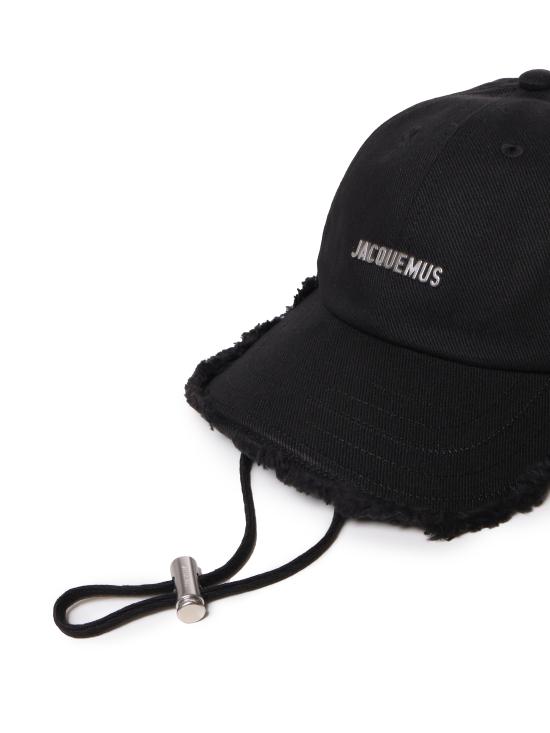 26SS 자크뮈스 볼캡 ACU00452AW00092 990 Black - JACQUEMUS