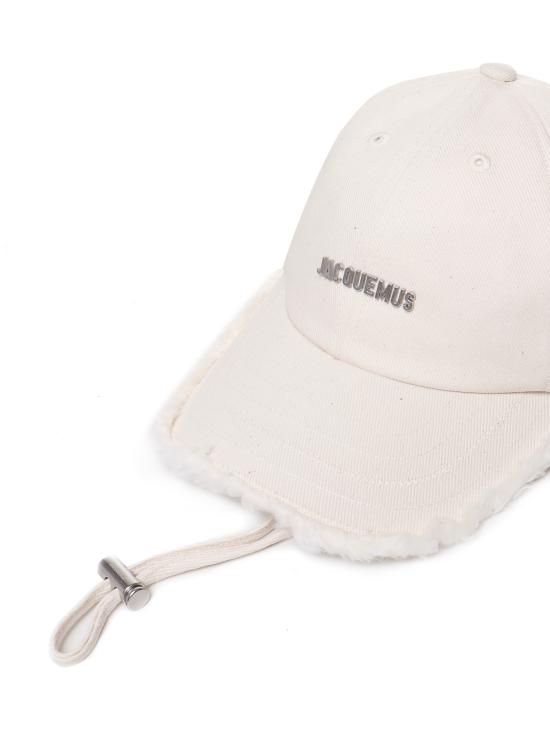 25FW 자크뮈스 볼캡 ACU00452AW00092 110 Off white - JACQUEMUS