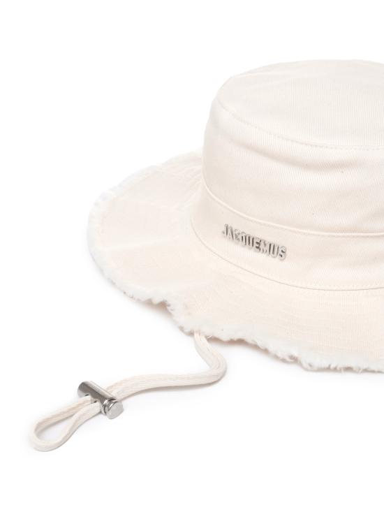 26SS 자크뮈스 버킷햇 ACU00002AE00014 110 Off white - JACQUEMUS