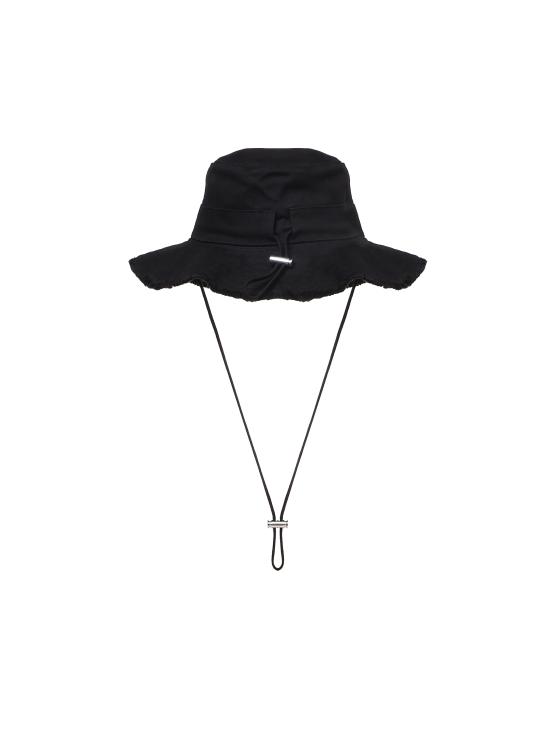 26SS 자크뮈스 버킷햇 ACU00002AE00014 990 Black - JACQUEMUS