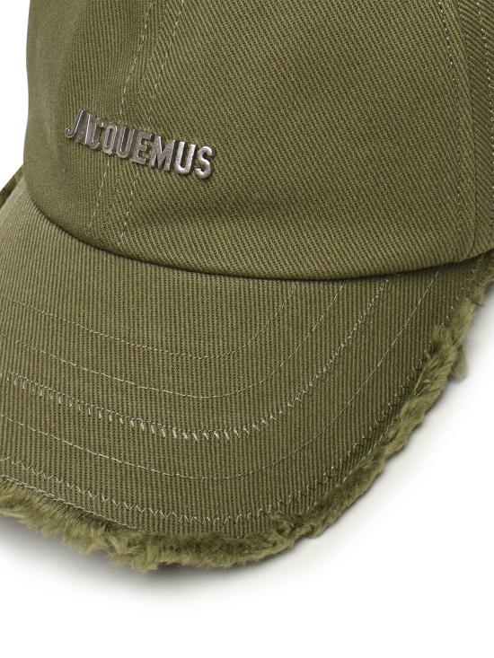 25FW 자크뮈스 볼캡 ACU00452AW00092 560 KHAKI - JACQUEMUS