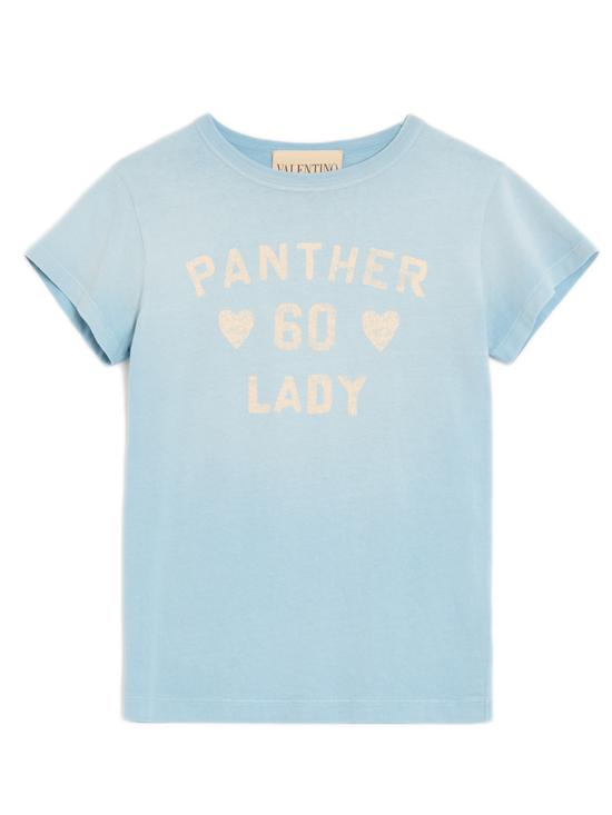 26SS 발렌티노 가라바니 반팔 티셔츠 8B3MG24Y9GL C5Q Clear Blue