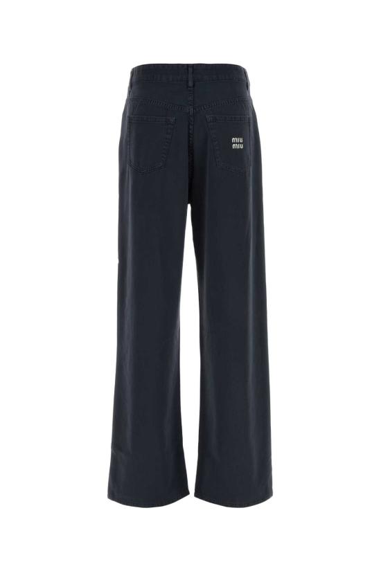 26SS 미우미우 스트레이트 팬츠 GWP394S23217AE F0170 Grey - MIU MIU