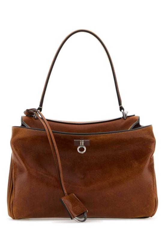 26SS 발렌시아가 로데오 스몰 핸드백 7897792ABP7 2753 Brown