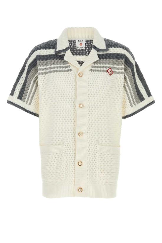 26SS 카사블랑카 긴팔 셔츠 MSP26KW93301 WHITEGREY White