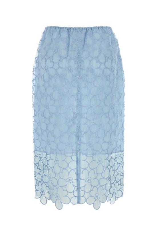 26SS 세실리아 반센 미디 스커트 425RTW17010 LIGHTBLUE Light Blue - CECILIE BAHNSEN