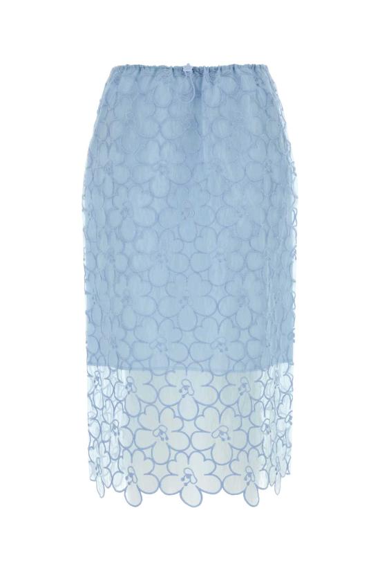 26SS 세실리아 반센 미디 스커트 425RTW17010 LIGHTBLUE Light Blue