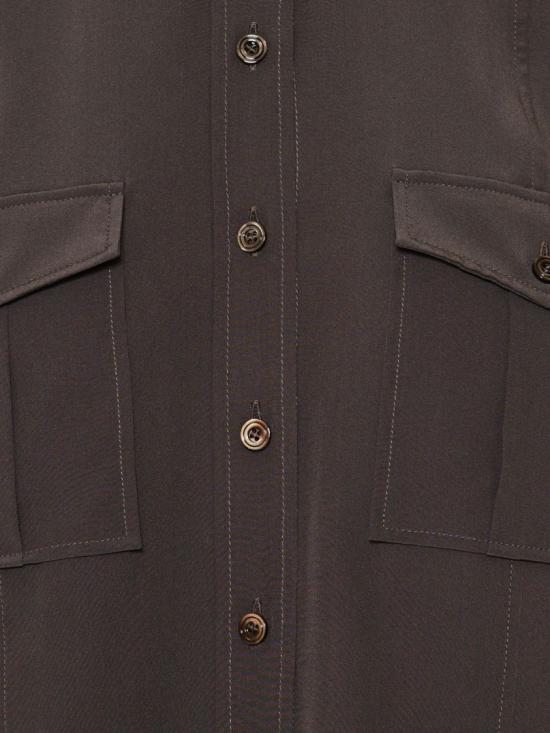 25FW 톰포드 셔츠 CA3310FAX1521 Brown - TOMFORD