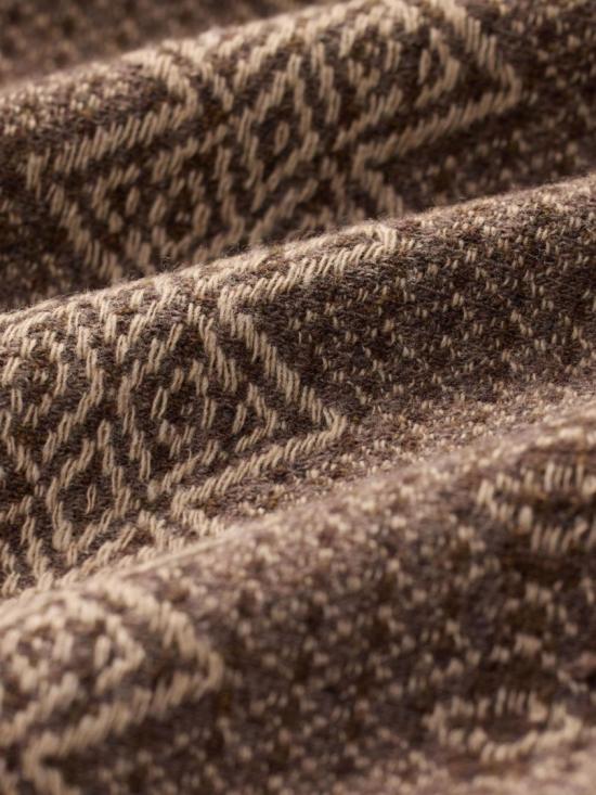 25FW 폴로 랄프로렌 자카드 니트 울 워크셔츠 스웨터 782973236 Brown - POLO RALPH LAUREN