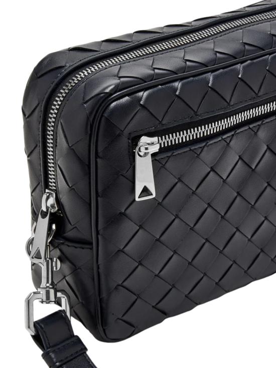 25FW 보테가베네타 인트레치아토 파우치 777390 V2HL14182 Blue - BOTTEGA VENETA