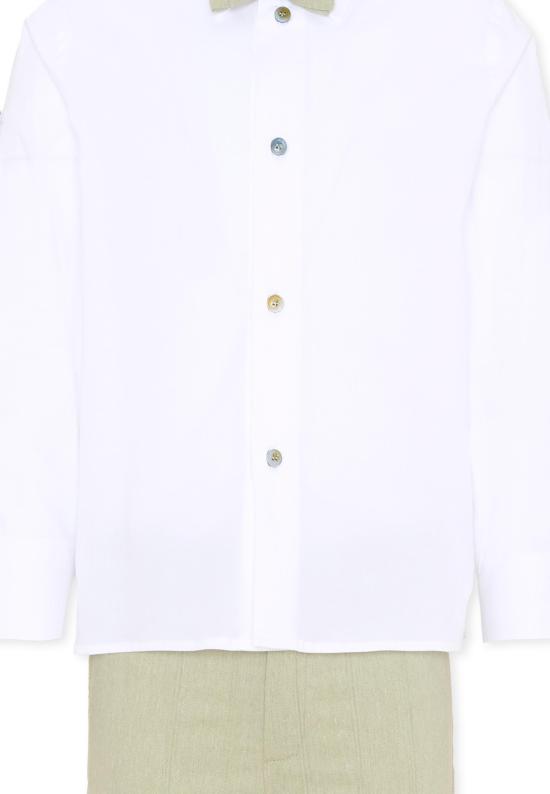 26SS [키즈] 콜로리 키아리 포멀 세트 MB308288 4910 35 GREEN - COLORI CHIARI