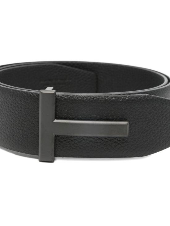 26SS 톰포드 가죽 벨트 TB178 LCL236LNAA Black - TOMFORD