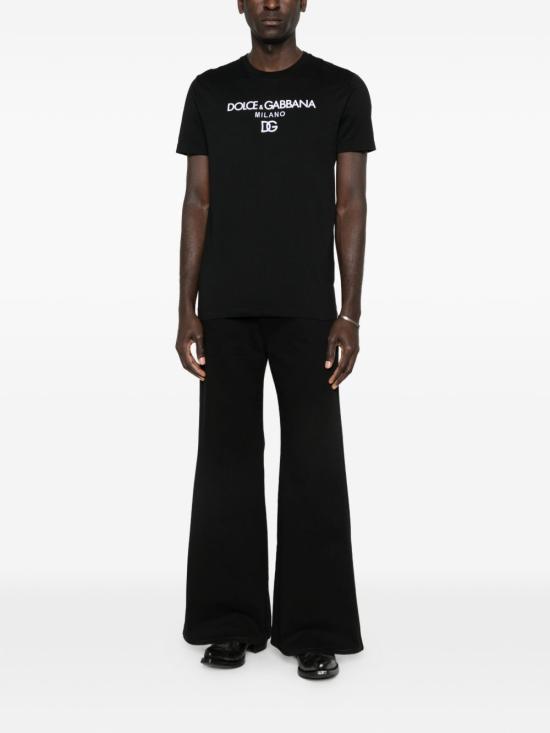 26SS 돌체앤가바나 반팔 티셔츠 G8PD7Z G7P0HN0000 Black - DOLCE & GABBANA