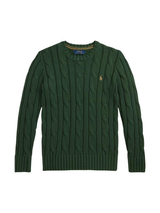 25FW [키즈] 랄프 로렌 캐시미어 니트 323981036 002 Green