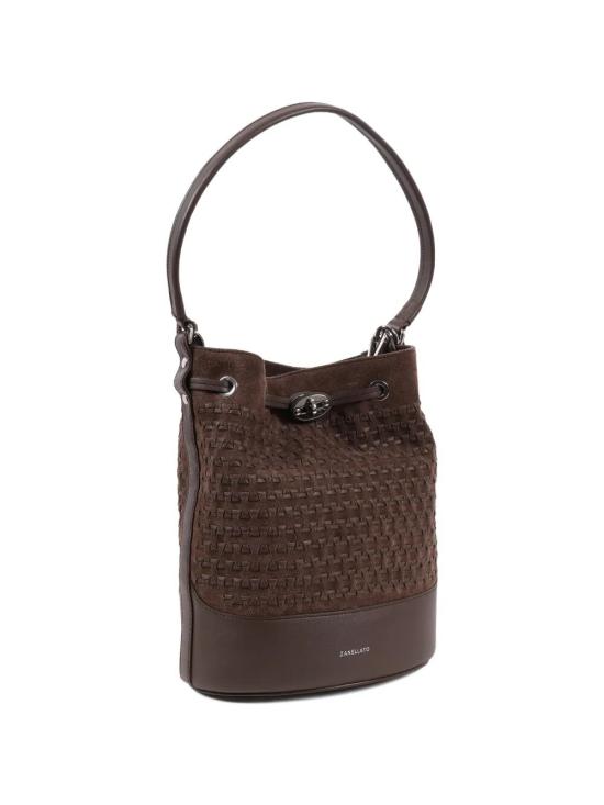 26SS 자넬라토 크로스백 068980 2220000 S Z0202 BROWN TORRONE - ZANELLATO
