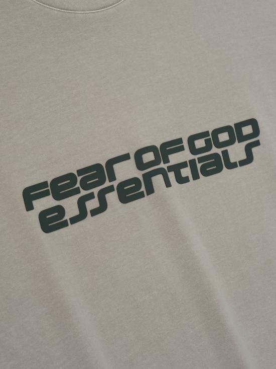 25FW 피어오브갓 반팔 티셔츠 125HO254471F SMOKEGREY Dove Grey - FEAR OF GOD