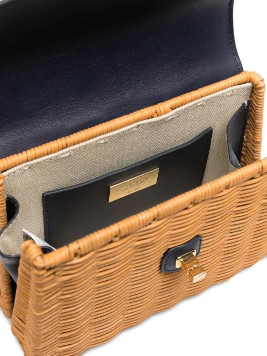 26SS 랄프 로렌 크로스백 431958996002 LIGHT WALLNUT REFINED NAVY - RALPH LAUREN