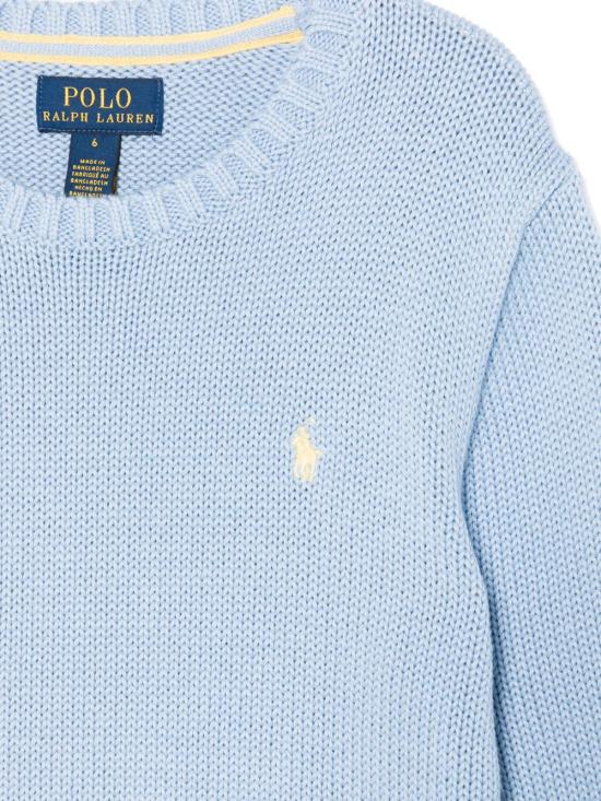 25FW [키즈] 랄프 로렌 트레이닝 상의 322970429 002 Clear Blue - RALPH LAUREN