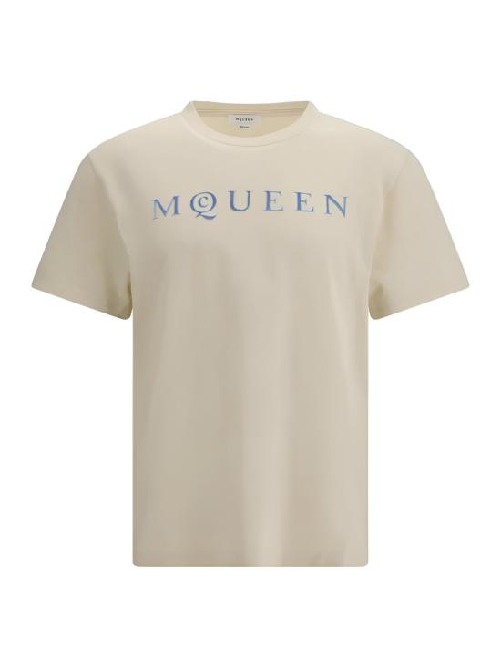 26SS 알렉산더 맥퀸 반팔 티셔츠 847750 QTAD50997 Beige