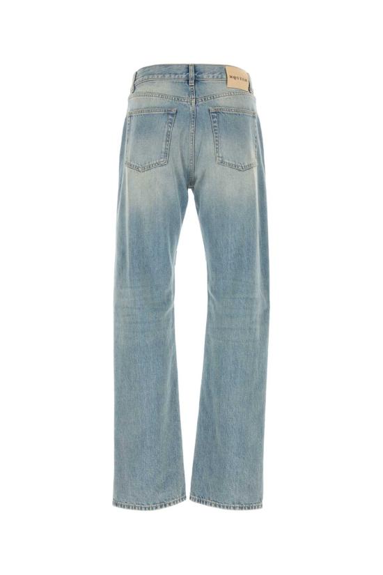 26SS 알렉산더 맥퀸 데님 팬츠 845485QYABU 4211 Blue - ALEXANDER MCQUEEN