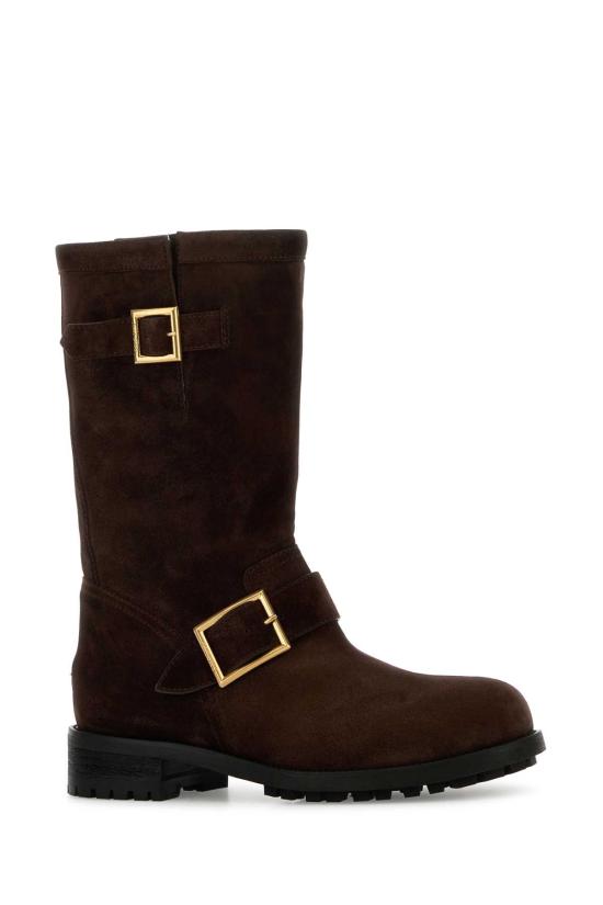 26SS 지미추 부츠 BIKERMIDSVV CHOCOLATE Brown - JIMMY CHOO