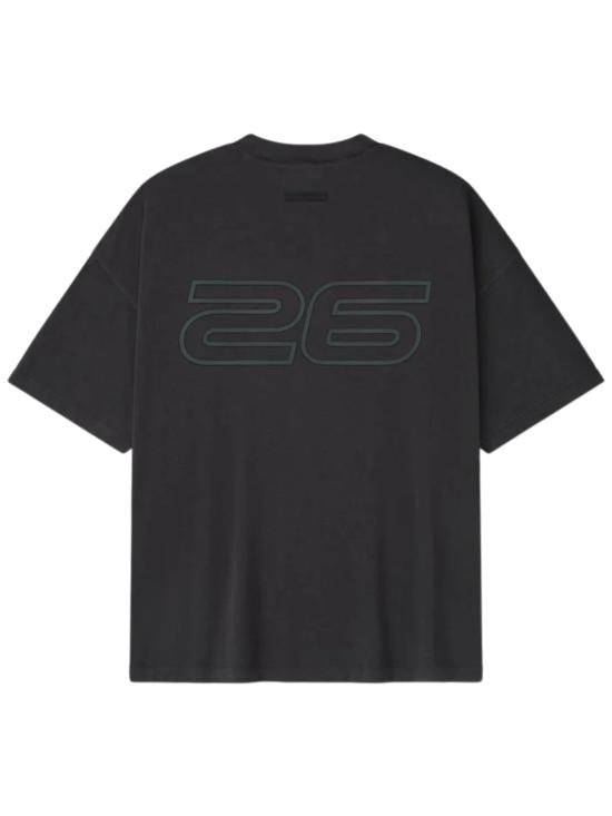 25FW 피어오브갓 반팔 티셔츠 125HO254473F VINTAGEBLACK Black - FEAR OF GOD