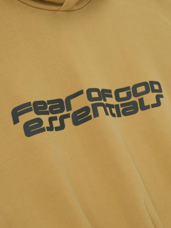 25FW 피어오브갓 긴팔 티셔츠 192HO256902F CANYON Dark Yellow - FEAR OF GOD