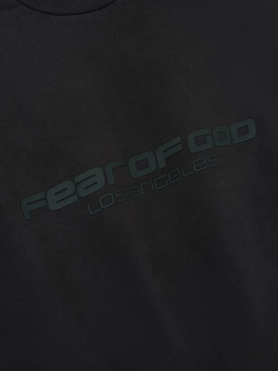 25FW 피어오브갓 긴팔 티셔츠 192HO256893F VINTAGEBLACK Black - FEAR OF GOD