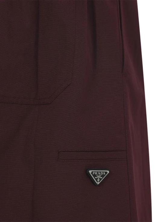 26SS 프라다 미디 스커트 P197ZSOOO 187P F0403 GRANATO - PRADA