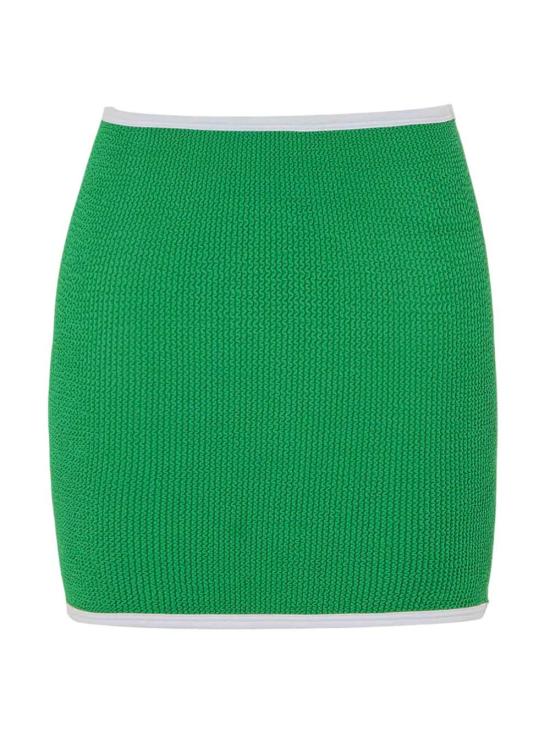 26SS 훈자 지 숏 스커트 SSWIMSKIRTCR EMERALD