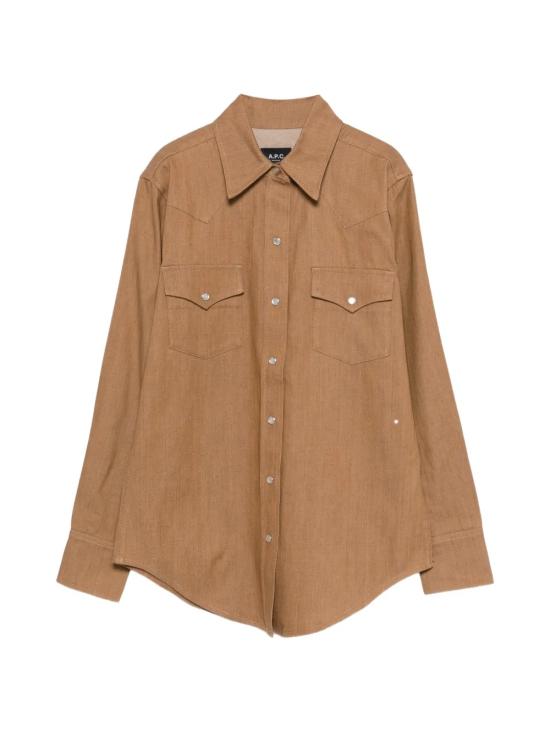 26SS 아페쎄 셔츠 COHLY F12644 CAC MARRON GLACE