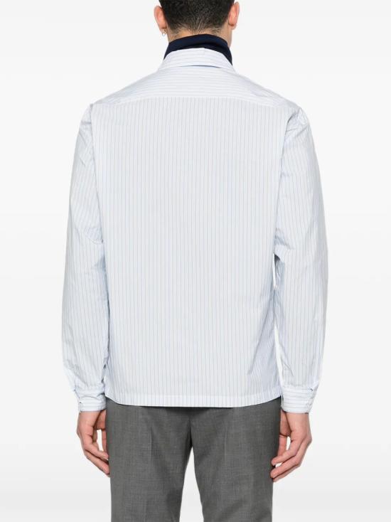 26SS 프라다 반팔 셔츠 SC855SOOO 189H F0W81 BIANCO CIELO - PRADA