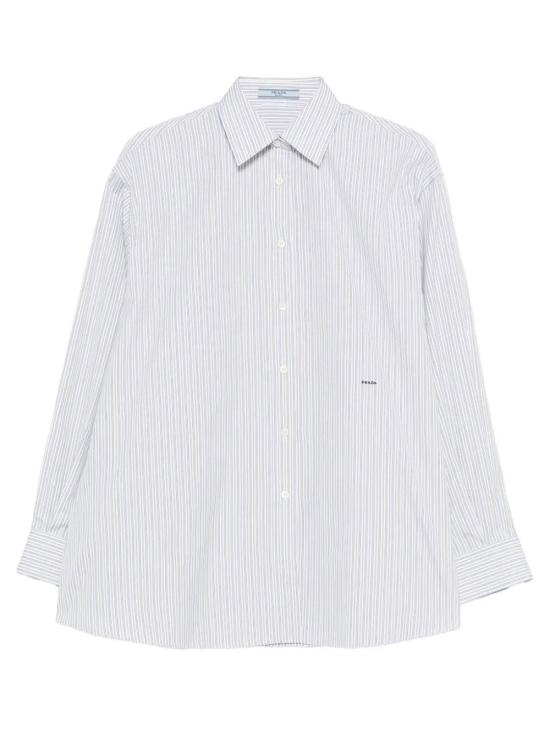 26SS 프라다 셔츠 P493IRSOOO 18RG F0S4M TABACCO BLU