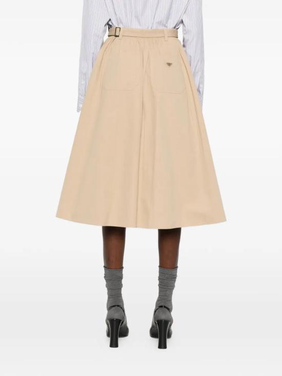 26SS 프라다 미디 스커트 P127IHSOOO 17ID F0065 CORDA - PRADA