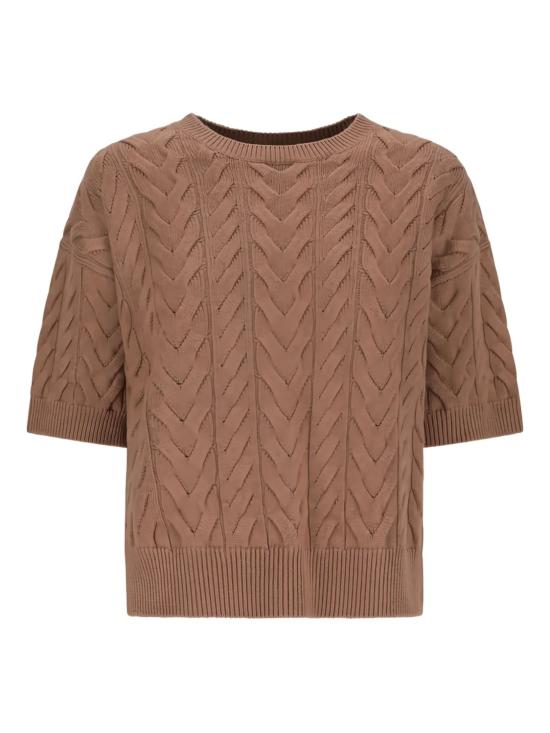 25FW 에스막스마라 민소매 티셔츠 2529366111600 DOMINUS002 Brown