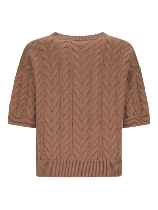 25FW 에스막스마라 민소매 티셔츠 2529366111600 DOMINUS002 Brown - 'S MAX MARA