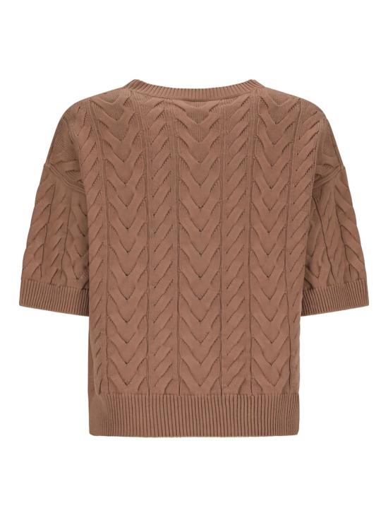 25FW 에스막스마라 민소매 티셔츠 2529366111600 DOMINUS002 Brown - 'S MAX MARA