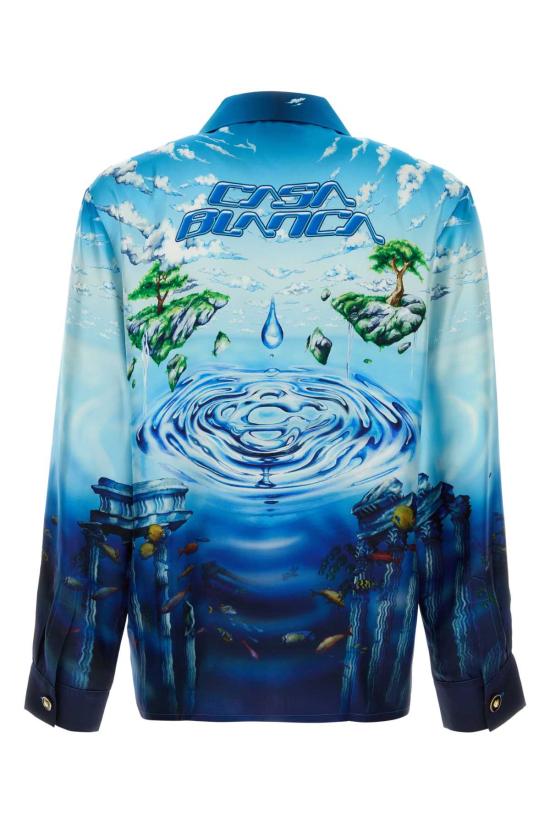 26SS 카사블랑카 긴팔 셔츠 MSP26SH00601 LOSTATL Printed - CASABLANCA