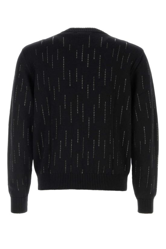 25FW 어니스트 더블유 베이커 스웨터 KN162BCEM45 BLACK Black - ERNEST W. BAKER