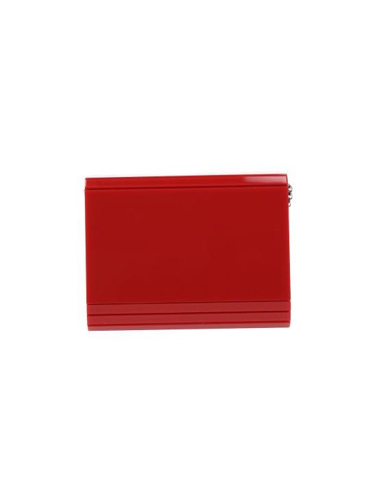 26SS 지미추 클러치/파우치 CANDY ACR RUBY RED Red - JIMMY CHOO